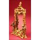 Gilded Bronze Clock Holder made in 1900.