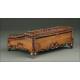 Antique French Mantel Desk made of wood in the 19th century. Very well preserved.