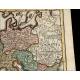 Antique Map of 1720 by C. Weigel showing the Historical Situation in the 5th Century. Germany