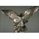 Pair of French Calamine Eagles from the 30's and 40's of the XX Century.