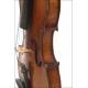 Antiguo Violín del Siglo XIX. En Buen Estado, en su Estuche Original y con Accesorios
