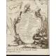 Grabado la Guerra de Sucesión del año 1745 Representando el la Ciudad de Lérida en 1707. J. Basire