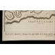 Engraving of the War of Succession of 1745 Representing the Plan of the Siege of Cardona in 1711. J. Basire