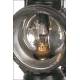 Antique oil lamp for railway station signals. 1900.
