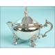 Spanish 'Valero' silver plated coffee set.