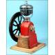 Wheel coffee grinder. Antique