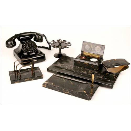 Antique desk set from the 1940s.