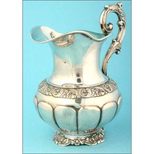 Fantastic Silver Pitcher. Austro-Hungarian Empire, 1850.