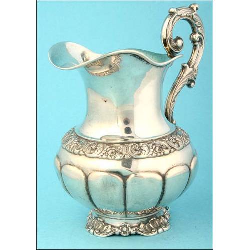 Fantastic Silver Pitcher. Austro-Hungarian Empire, 1850.