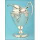 Silver milk jug. 1895
