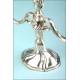 Candelabro de 3 Luces en Plata Maciza