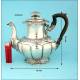 Fantastic Silver Teapot. Austro-Hungarian Empire, 1850.
