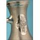 Magnificent French Coffee Pot in Solid Silver from XXI-XX Century.