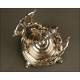 French Samovar of the XIX Century in Solid Silver in Perfect State of Conservation.