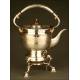 Great English Samovar in Solid Silver, 1899. 1500 grams.