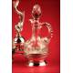 Original Spanish Silver and Cut Crystal Vinaigrettes. S. XX.