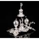 Magnificent silver scrivener Ginabreda. Barcelona, XIX Century