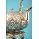 Incredible 19th Century Solid Silver Teapot.