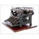 Underwood Typewriter in Good Condition. Spain, 1915