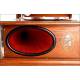 Antique Odeonette mantel gramophone in working order. Germany, Circa 1925
