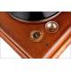 Antique Odeonette mantel gramophone in working order. Germany, Circa 1925