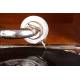 Antique Odeonette mantel gramophone in working order. Germany, Circa 1925