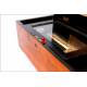 Elegante caja de música antigua en madera maciza. Funciona perfectamente. Suiza S. XIX