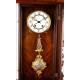 Maravilloso Reloj de Pared Lenzkirch Totalmente Restaurado. Alemania, 1873