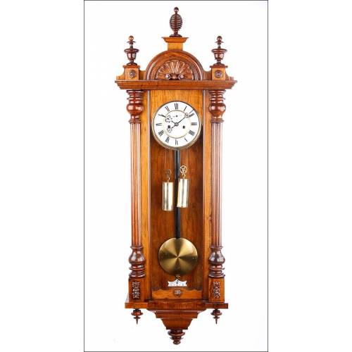 Gustav Becker Clock, ca. 1890.