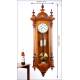Gustav Becker Clock, ca. 1890.