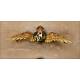 Antique Royal Flying Corps Badge in 18K Solid Gold. England, 1914-18