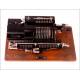 Antique Triumphator IIa Calculator in working order. Germany, Circa 1920