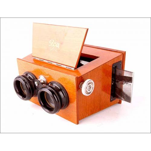 ICA Stereoscopic Viewfinder, Antique. Ca. 1910