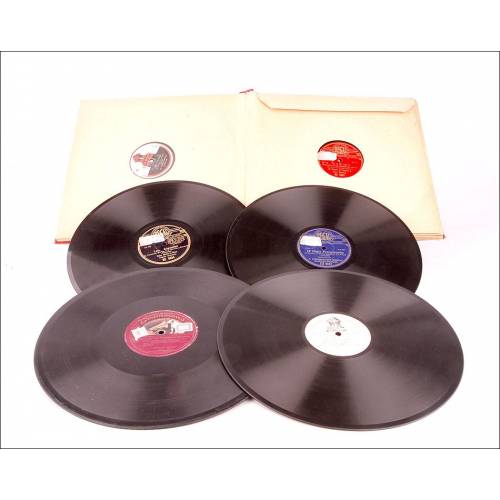 12 Stone Discs for Gramophone 78 rpm - Spanish Music