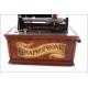 Antique Columbia AT Phonograph, 1895.