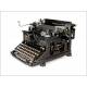 Antique Hispano Olivetti M40 Typewriter, 1930s.