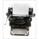 Antique Hispano Olivetti M40 Typewriter, 1930s.