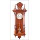 HAC Wall Clock. Antique. Year 1900.