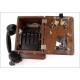 Antique Intercom Telephone. Spain, 1940's