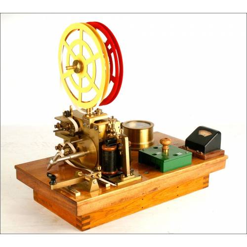 Morse telegraph station by C. Lorenz. 1890