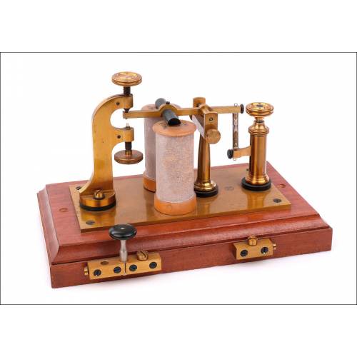 Kapsch & Söhne Antique Telegraph Relay. Circa 1880