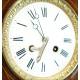 Magnífico Reloj de Sobremesa Antiguo con Sonería de Horas y Medias. Francia, Siglo XIX