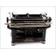 Superb Antique Underwood 5 Typewriter with Spanish Keyboard. USA, 1920'S