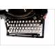 Superb Antique Underwood 5 Typewriter with Spanish Keyboard. USA, 1920'S