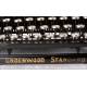 Superb Antique Underwood 5 Typewriter with Spanish Keyboard. USA, 1920'S