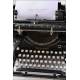 Superb Antique Underwood 5 Typewriter with Spanish Keyboard. USA, 1920'S