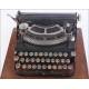 Antique Klein Adler typewriter with original case. 1905