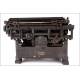 Hispano-Olivetti M40 Antique Typewriter. Spain, 1940's