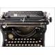 Antique Spanish Underwood 11 Typewriter in Excellent Condition. USA, 1925