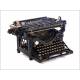 Antique Underwood 3 Typewriter with Spanish Keyboard. USA, 1920's